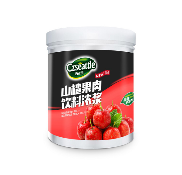 河南英的食品有限公司山楂果肉飲料濃漿